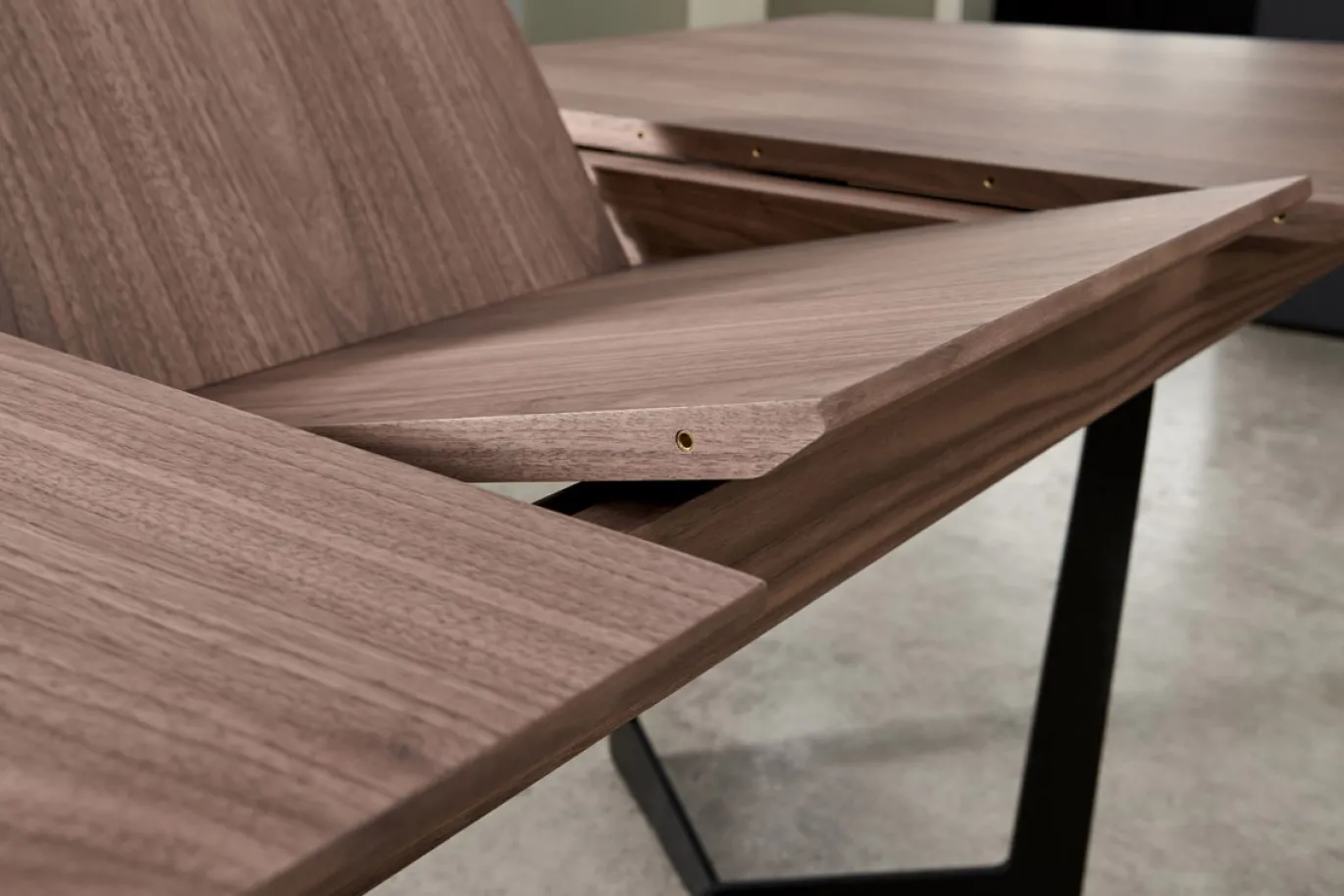 Eetkamertafel Tokyo Walnoot 200/250x100cm - Giga Meubel