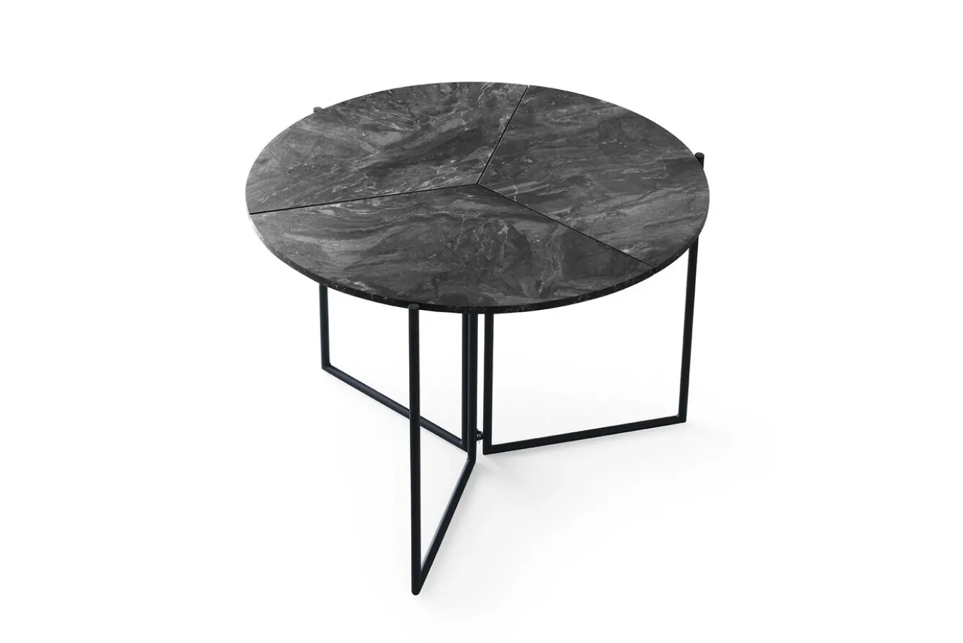 Eetkamertafel Yaprak Melamine Antraciet