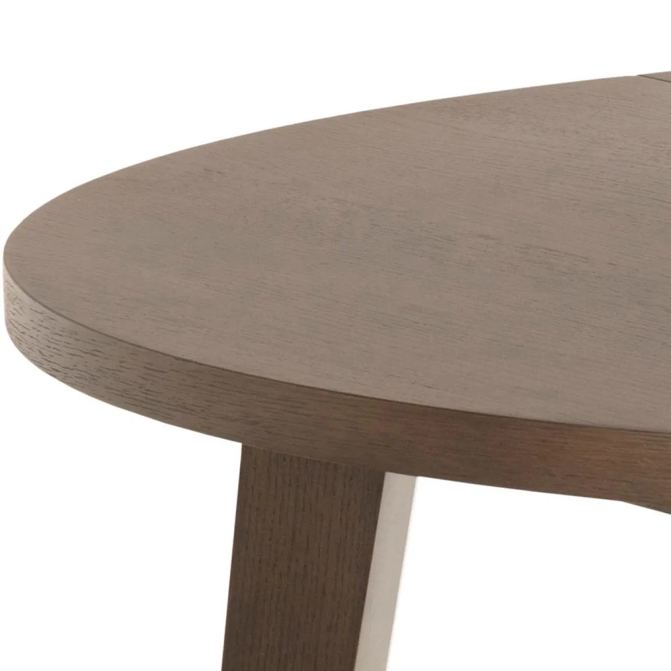 Eettafel Annie Eikenfineer Smoke Ø120x75cm - Giga Living
