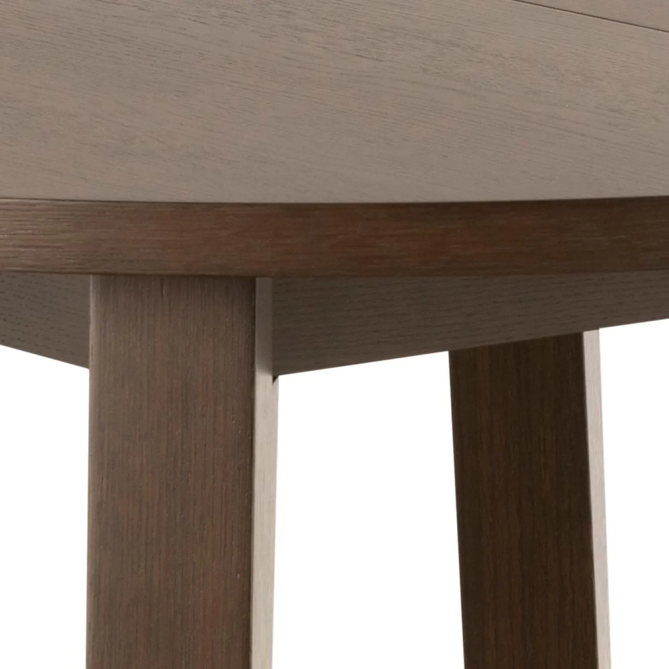 Eettafel Annie Eikenfineer Smoke Ø120x75cm - Giga Living