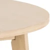 Eettafel Annie Eikenfineer Wit Ø120/220x75cm - Giga Living