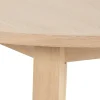 Eettafel Annie Eikenfineer Wit Ø120x75cm - Giga Living