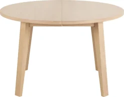Eettafel Annie Eikenfineer Wit Ø120x75cm - Giga Living