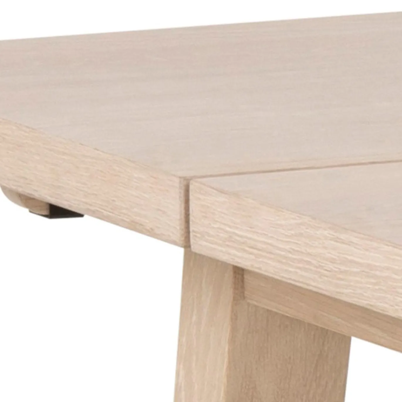 Eettafel Annie Eikenfineer Wit 200cm - Giga Living