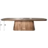 Eettafel Arcadia Deens Ovaal Acacia Bruin 300cm - Giga Meubel