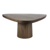 Eettafel Arcadia Driehoek Acacia Bruin 165cm- Giga Meubel