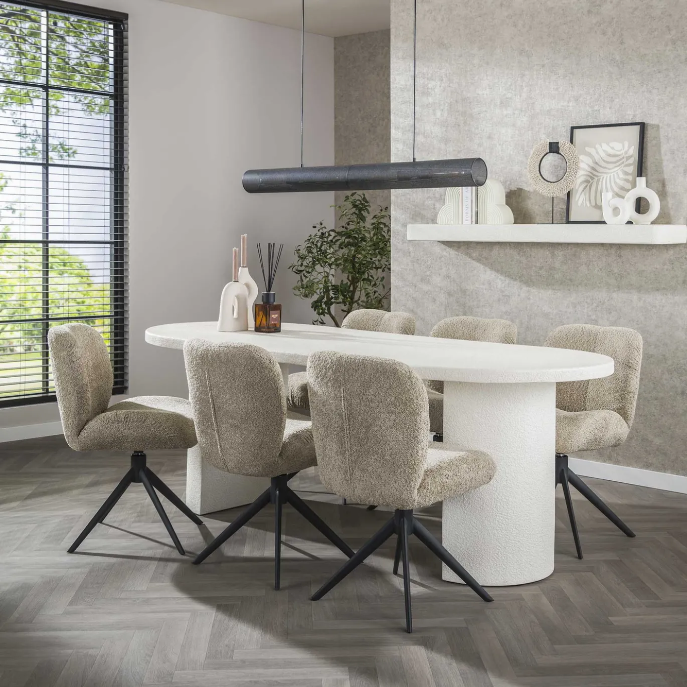 Eettafel Arch Stone 215cm - Giga Meubel