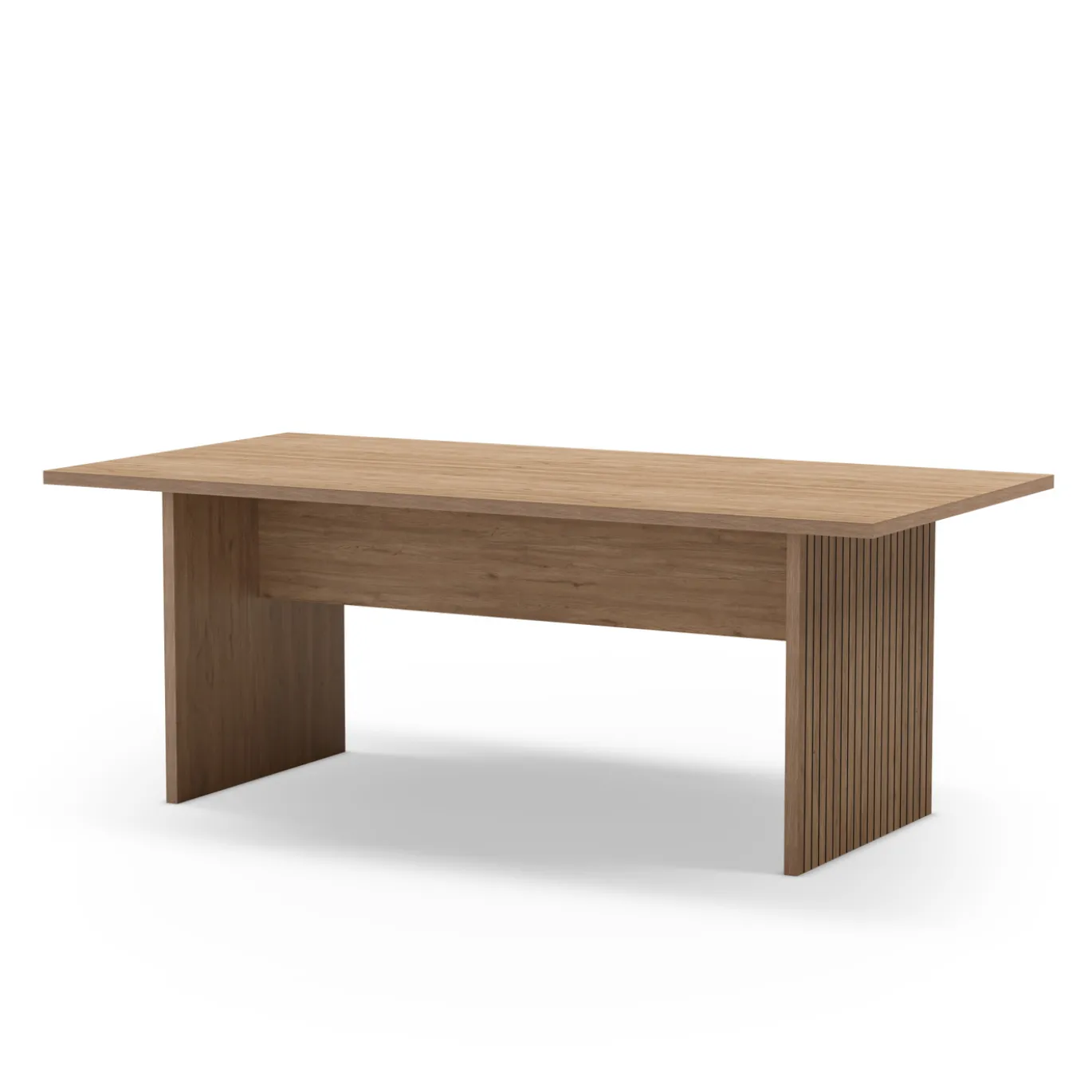 Eettafel Ariel 200cm Naturel Vertical Striped - Giga Meubel