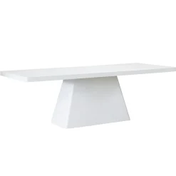 Eettafel Avia Rechthoek Wit 240cm - Giga Meubel
