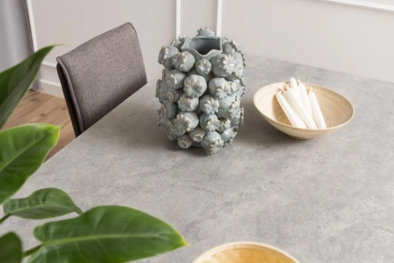 Eettafel Axel Grijs Keramiek - Giga Living