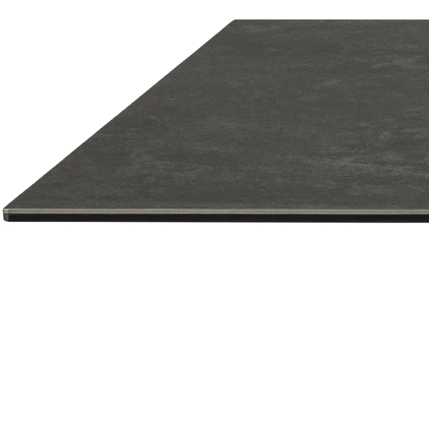 Eettafel Axel Rechthoek Keramiek Zwart 200cm - Giga Living