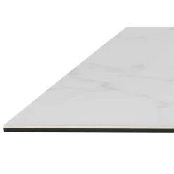Eettafel Axel Rechthoek Keramiek Wit 200cm - Giga Living