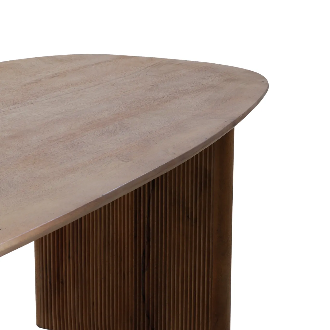 Eettafel Aya Naturel Deens Ovaal 210cm - Giga Meubel