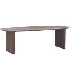 Eettafel Aya Walnoot Deens Ovaal 210cm - Giga Meubel