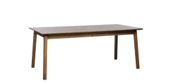 Eettafel Bari Uitschuifbaar Smoked Eiken 95x190-290cm - Giga Living