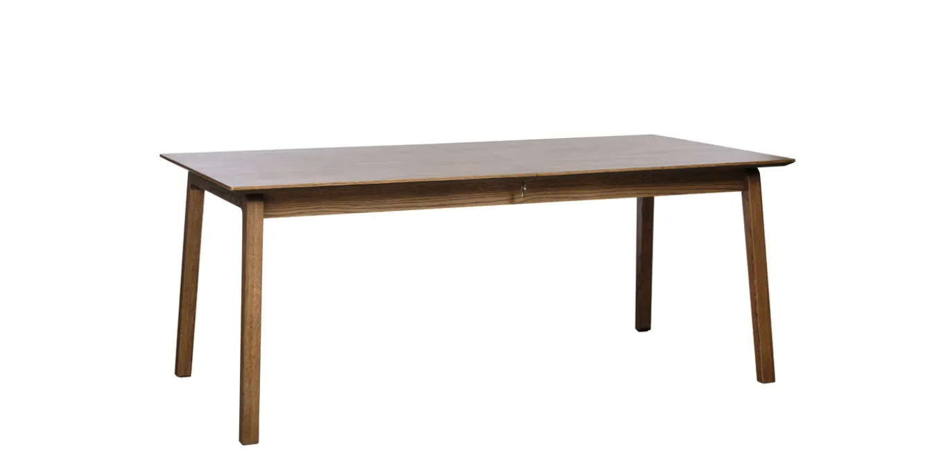 Eettafel Bari Uitschuifbaar Smoked Eiken 95x190-290cm - Giga Living