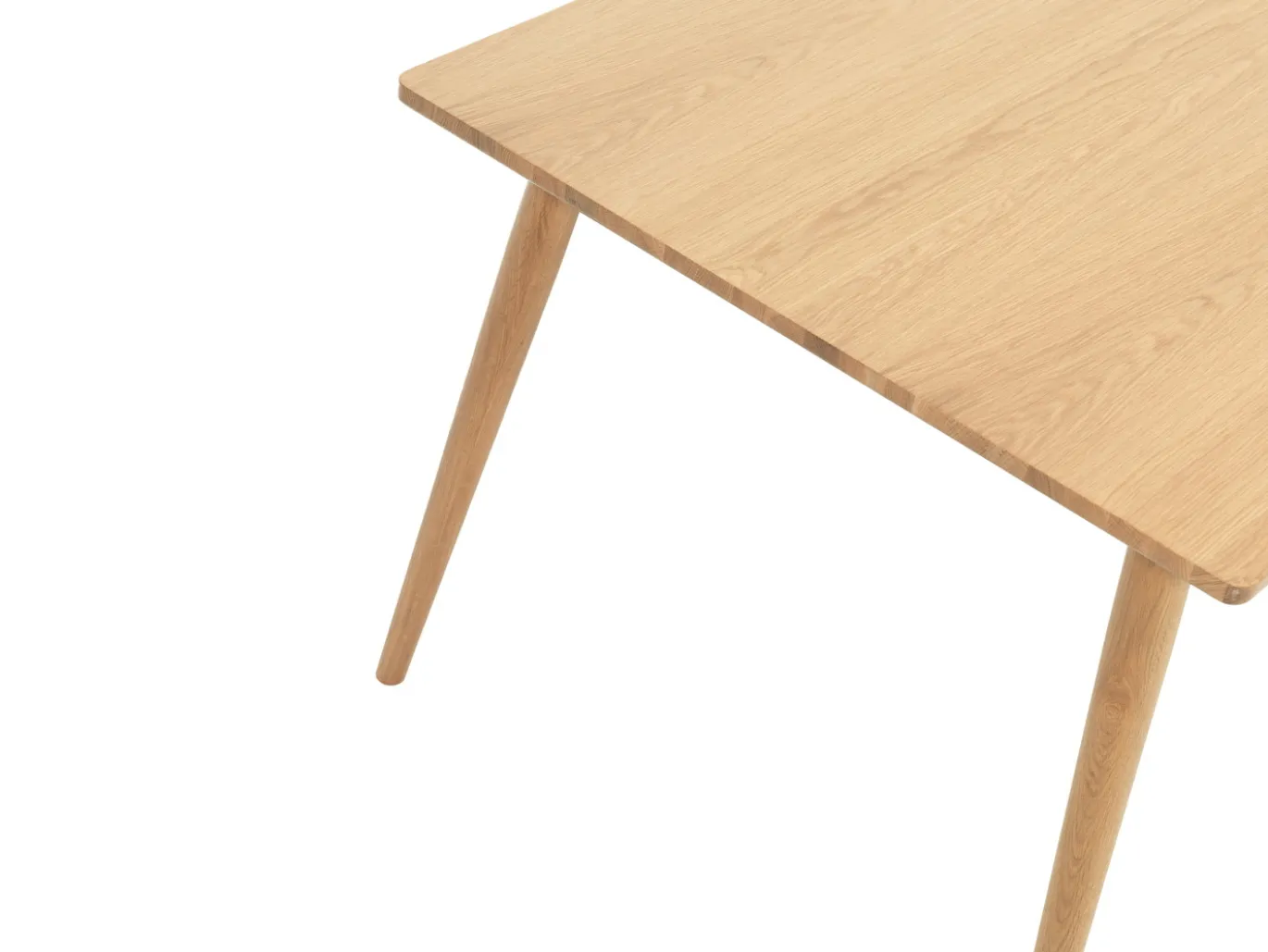 Eettafel Barrali Naturel Eiken 90x150cm - Giga Living