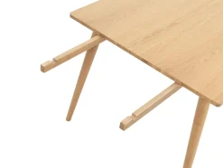 Eettafel Barrali Naturel Eiken 90x150cm - Giga Living