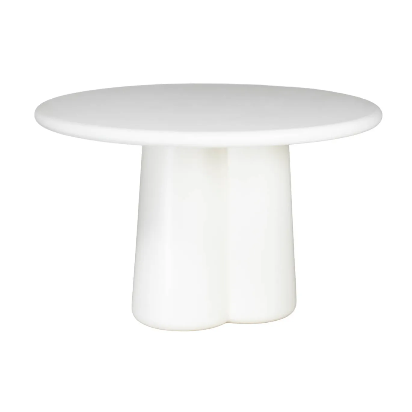 Eettafel Boaz Rond Off-White 120cm - Giga Meubel