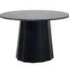 Eettafel Bodhi Rond Marmer Zwart 120cm - Giga Meubel