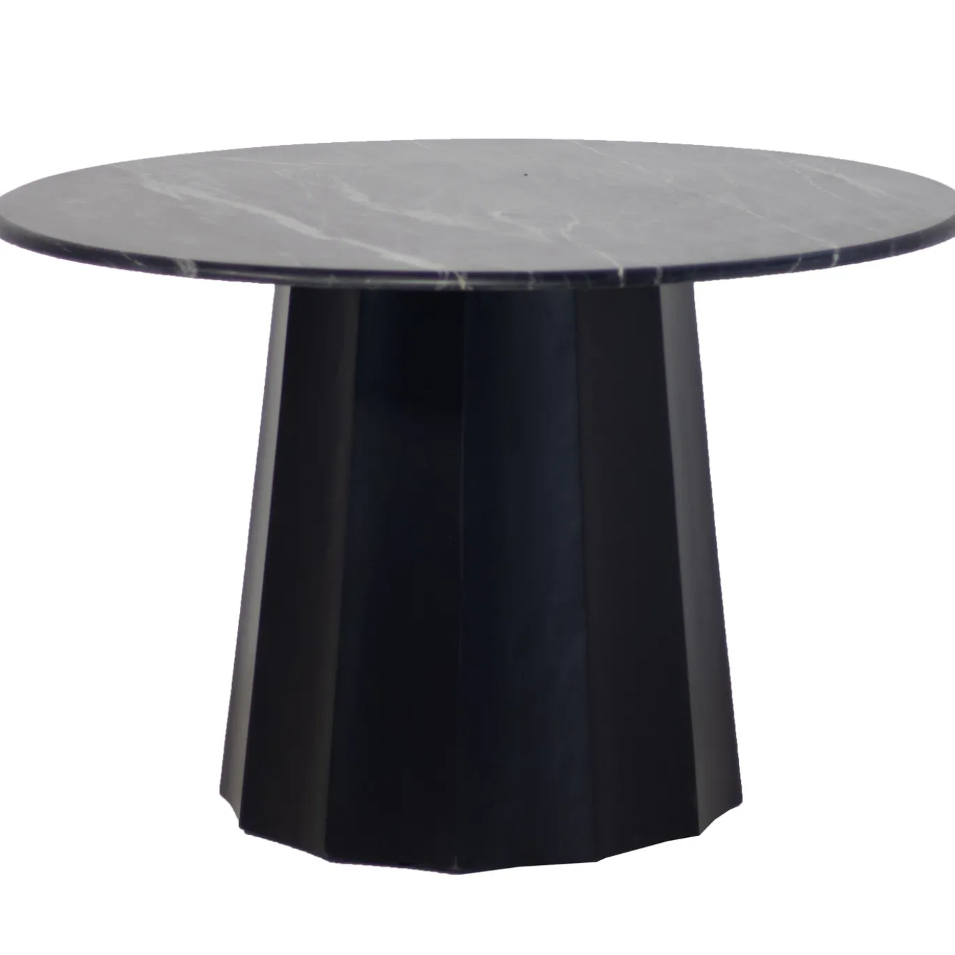 Eettafel Bodhi Rond Marmer Zwart 120cm - Giga Meubel