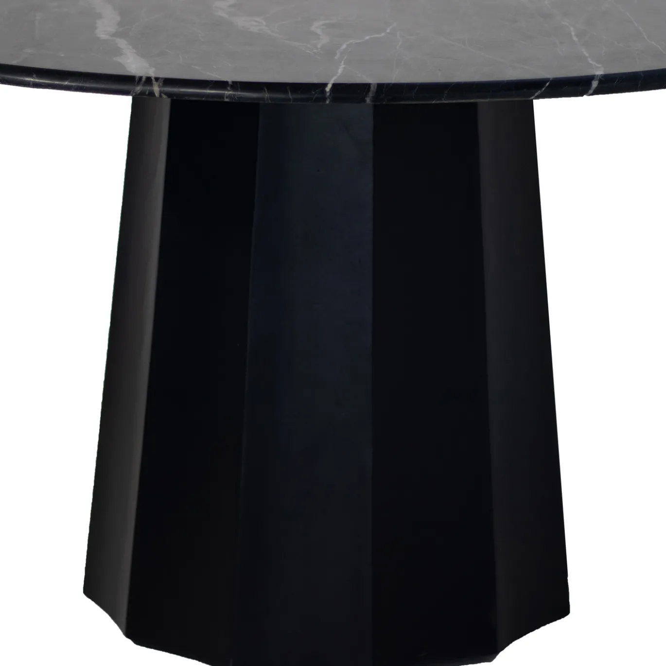 Eettafel Bodhi Rond Marmer Zwart 120cm - Giga Meubel