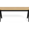 Eettafel Bristol Wild Eiken 200cm - Giga Living