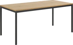 Eettafel Bronx Rechthoek MDF Naturel 160cm - Giga Living