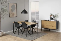 Eettafel Bronx Rechthoek MDF Naturel 160cm - Giga Living