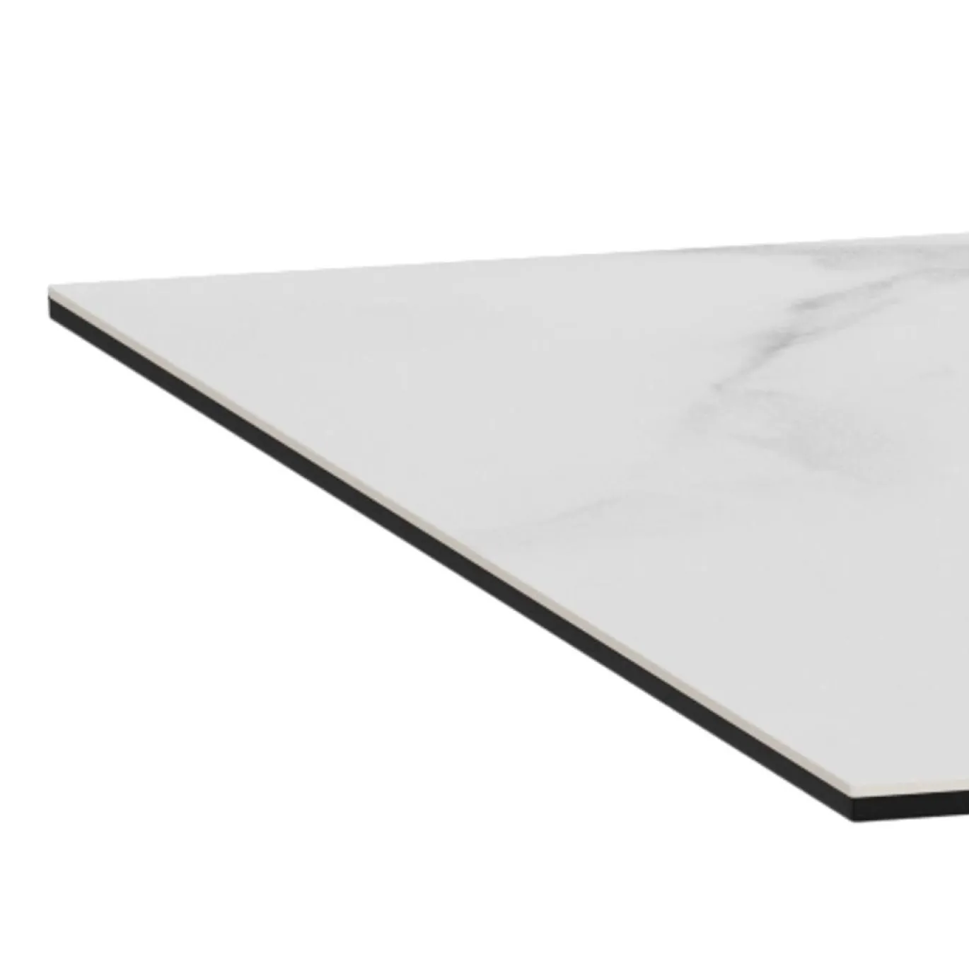 Eettafel Calo Keramiek Wit 200cm - Giga Living