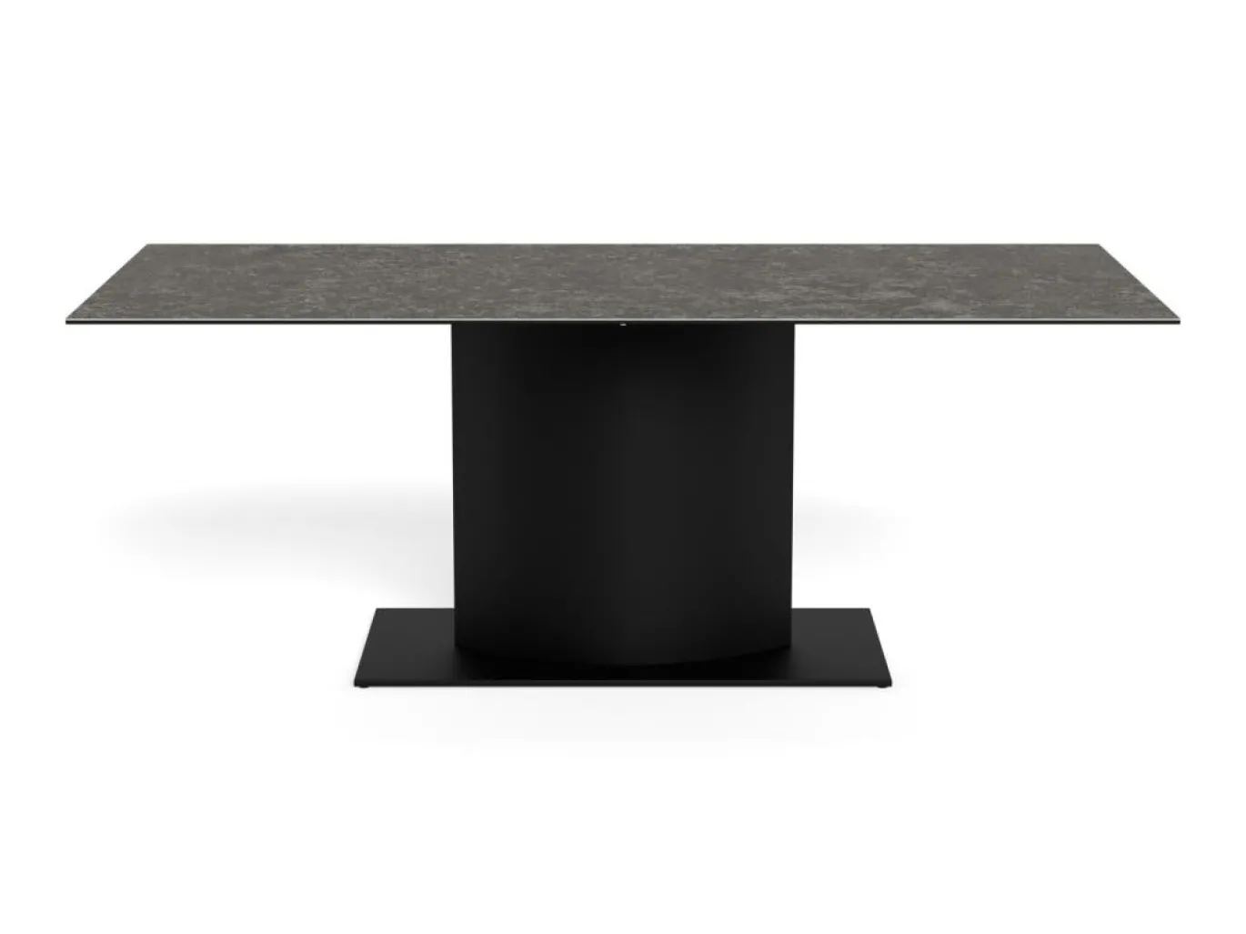 Eettafel Calo Keramiek Zwart 200cm - Giga Living