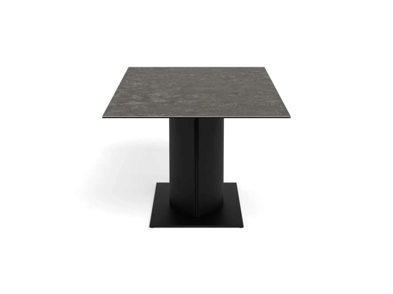 Eettafel Calo Keramiek Zwart 200cm - Giga Living