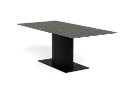 Eettafel Calo Keramiek Zwart 200cm - Giga Living