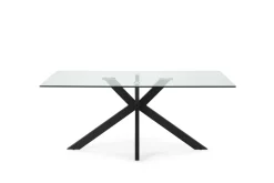 Eettafel Celia 180x100 Zwart - Giga Meubel
