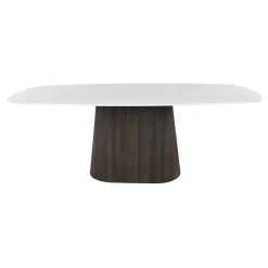 Eettafel Ceramo Centro Deens Ovaal Keramiek Taj Mahal 215 cm - Giga Meubel