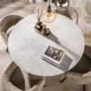 Eettafel Ceramo Centro Rond Keramiek Taj Mahal Ø120 cm - Giga Meubel