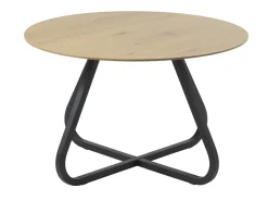 Eettafel Cesura Eiken Melamine Ø120cm - Giga Living