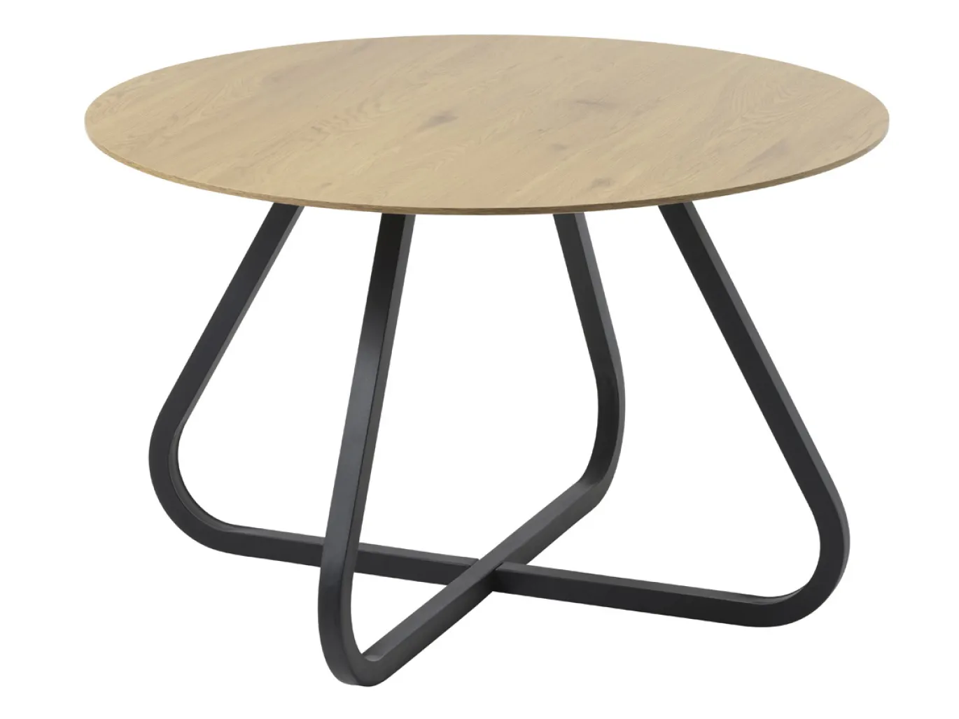 Eettafel Cesura Eiken Melamine Ø120cm - Giga Living