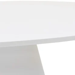 Eettafel Cleo Ovaal Wit 160cm - Giga Meubel