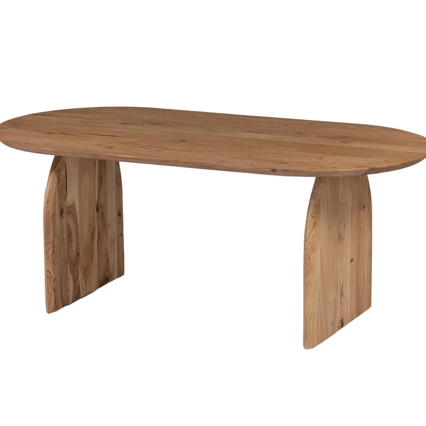 Eettafel Daan Naturel Acaciahout 240cm - Giga Meubel
