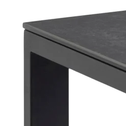 Eettafel Dalvik Keramiek Zwart Fairba 200cm - Giga Living