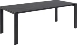 Eettafel Dalvik Keramiek Zwart Fairba 200cm - Giga Living