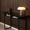 Eettafel Darrel Zwart 40/80x140x77cm MDF - Giga Living