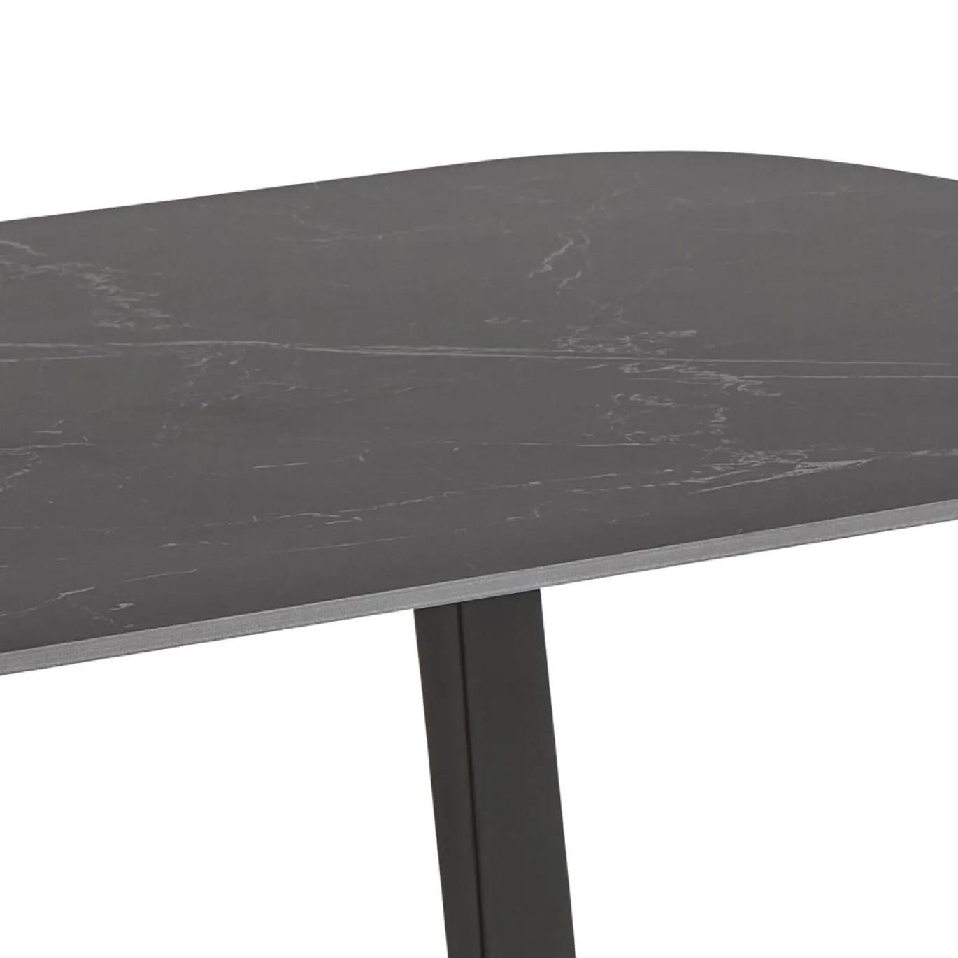 Eettafel Delilah Keramiek Zwart 180cm - Giga Living