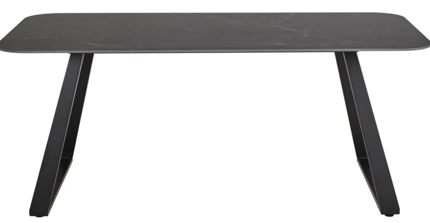 Eettafel Delilah Keramiek Zwart 180cm - Giga Living