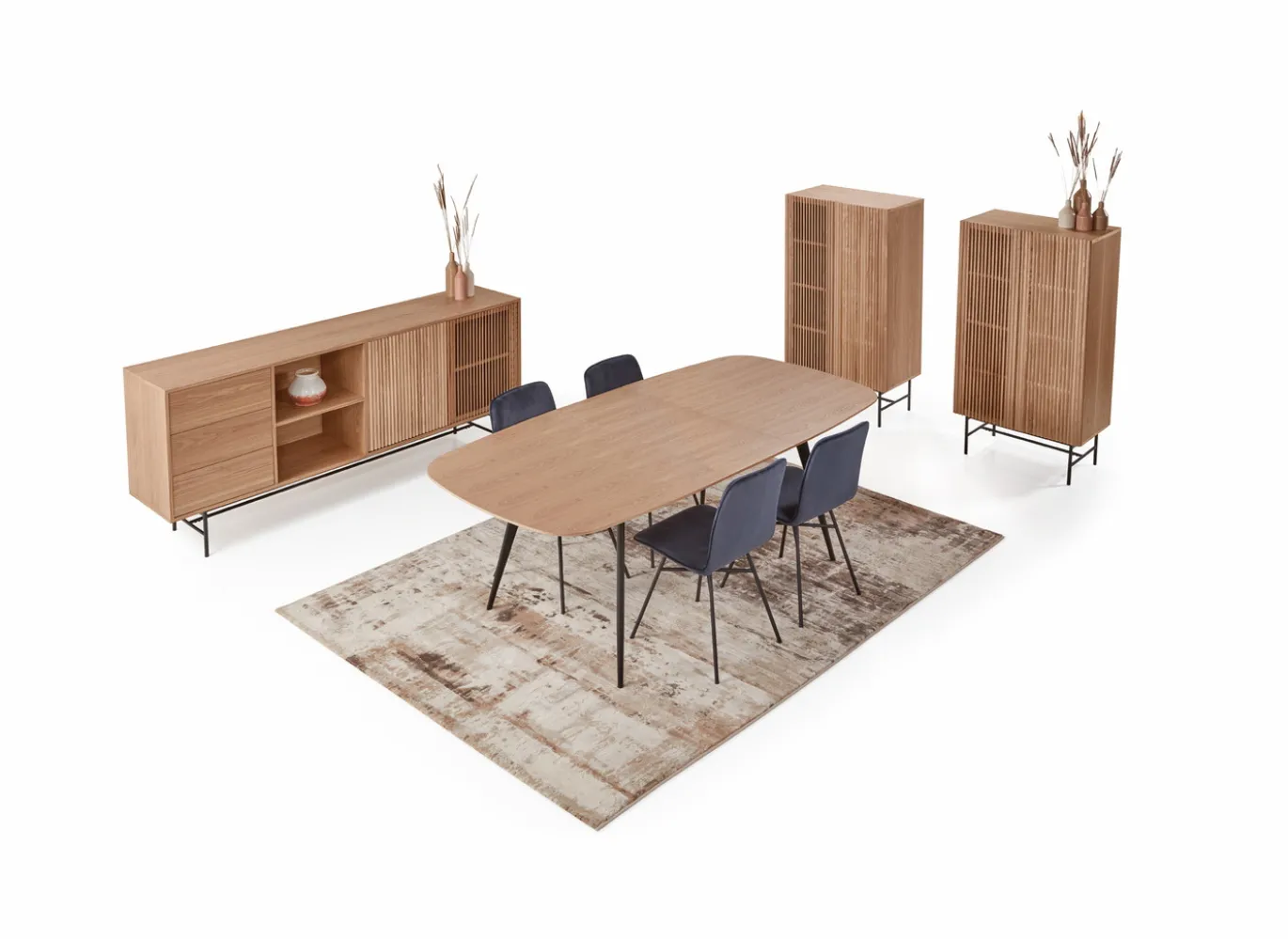 Eettafel Dunes Uitschuifbaar 180cm - Giga Living
