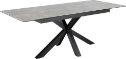 Eettafel Durgan Keramiek Grijs Uitschuifbaar 170/210cm - Giga Living