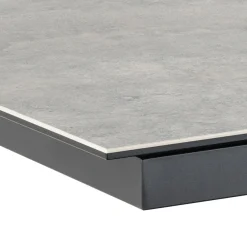 Eettafel Durgan Keramiek Grijs Uitschuifbaar 170/210cm - Giga Living