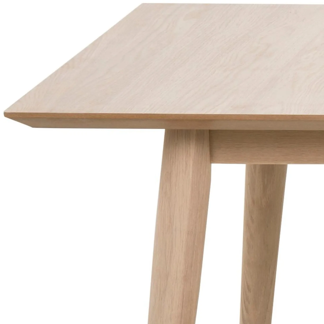 Eettafel Dysta Eikenfineer Wit 200cm - Giga Living