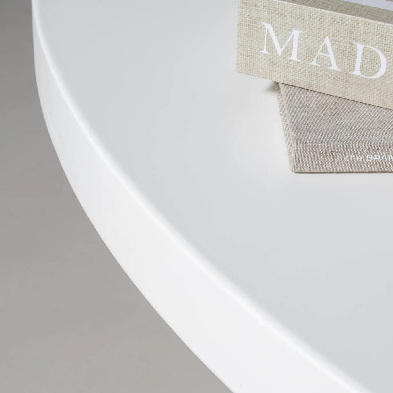 Eettafel Eden Rond Wit 120cm - Giga Meubel